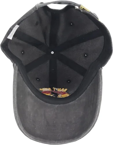 Vista 5 de Bigfoot - Gorra de béisbol ajustable de algodón retro vintage para hombres y mujeres, Don't Stop Believing Bordado Negro