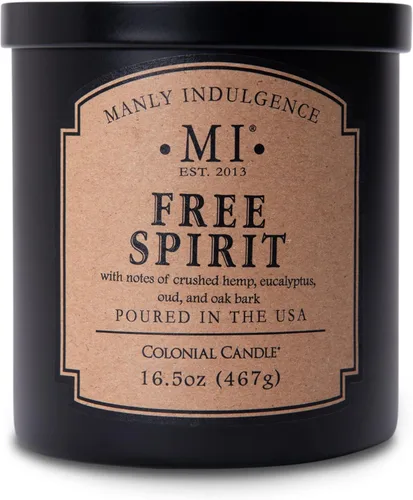 Vista 45 de Manly Indulgence After Hours - Velas perfumadas para hombres, 16.5 onzas, una sola mecha, cera de mezcla de soja premium, 60 horas de combustión