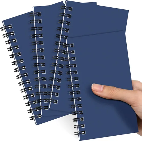 Vista 13 de Jutom 2 cuadernos pequeños en espiral, blocs de notas de 3 x 5 pulgadas, cuadernos de bolsillo pequeños a granel, mini bloc de notas con páginas