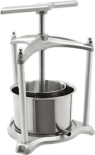 Vista 19 de Extractor de prensa de miel de abeja grande, extractor manual de miel de acero inoxidable 12.6L Extractor de prensa de jugo de frutas