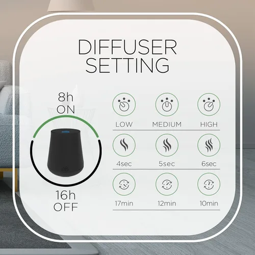 Vista 4 de Air Wick Essential Mist – Recarga doble Fresh Pine & Juniper, 2 recargas