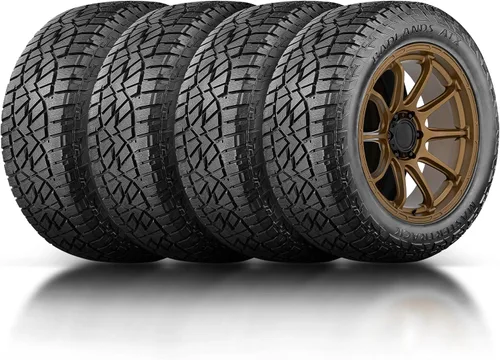 Juego de 4 (cuatro) neumáticos Mastertrack BADLANDS ATX 225/60R17 99H para todo terreno para todas las estaciones 225/60/17. Incluye 3 años de