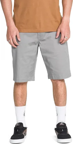 Vista 8 de Volcom Men's Vmonty Stretch 22 Chino Shorts – Casual Everyday Wear, Relaxed Fit