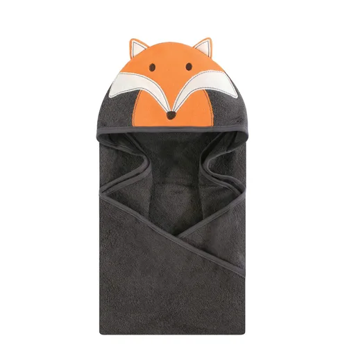 Vista 11 de Hudson Baby Toalla con capucha unisex de algodón con cara de animal para bebé, cocodrilo, talla única