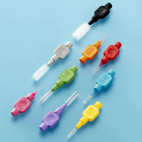 Vista 7 de TePe® Cepillo Interdental Original Rosa 0.016 in Paquete de 20