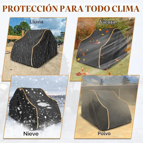 Vista 6 de StarknightMT Cubierta para UTV 420D RZR de alta resistencia de 2 a 3 plazas Verde fluorescente