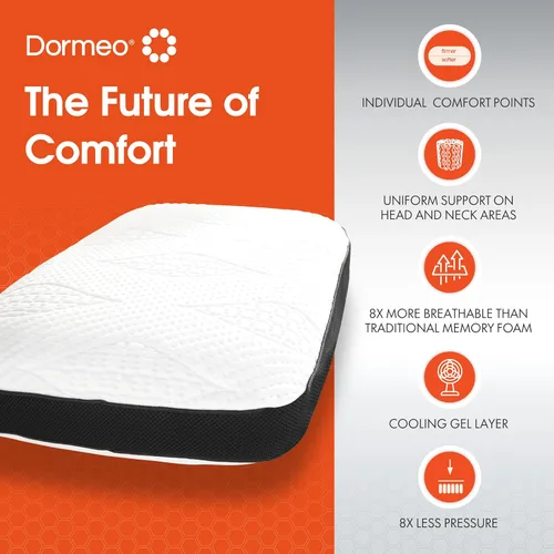 Vista 15 de Dormeo Almohada de cama Dark King - Gel Octaspring y espuma viscoelástica