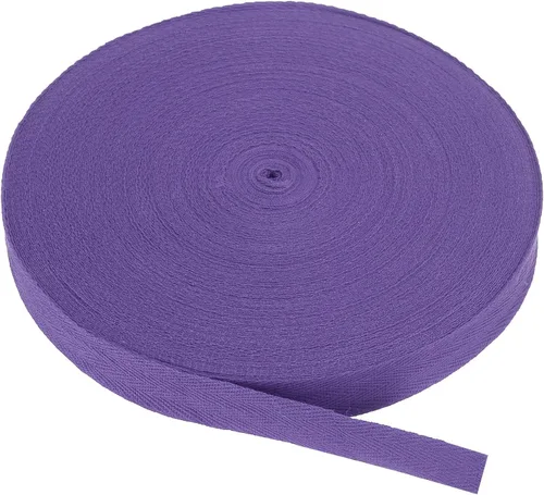 Vista 112 de PATIKIL Cinta de sarga de algodón de 1 pulgada, 50 yardas, cinta de algodón, cinta de encuadernación al bies, cinta de espiga para costura, Verde